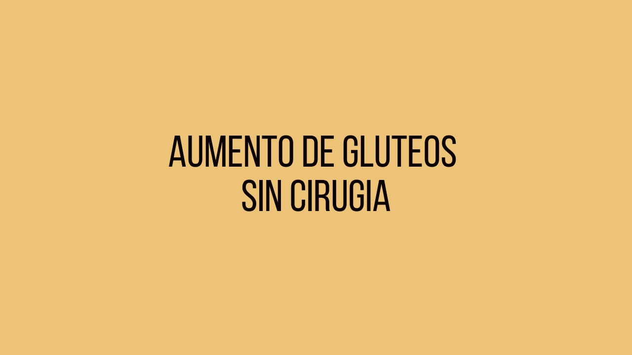 como es el levantamiento de gluteos