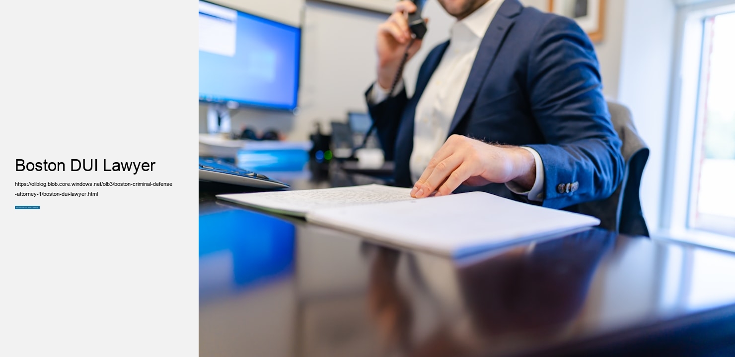 Boston DUI Lawyer