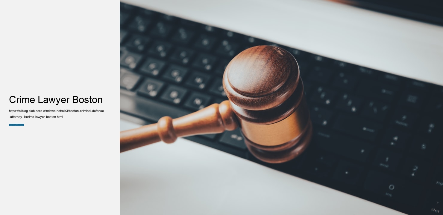 Crime Lawyer Boston