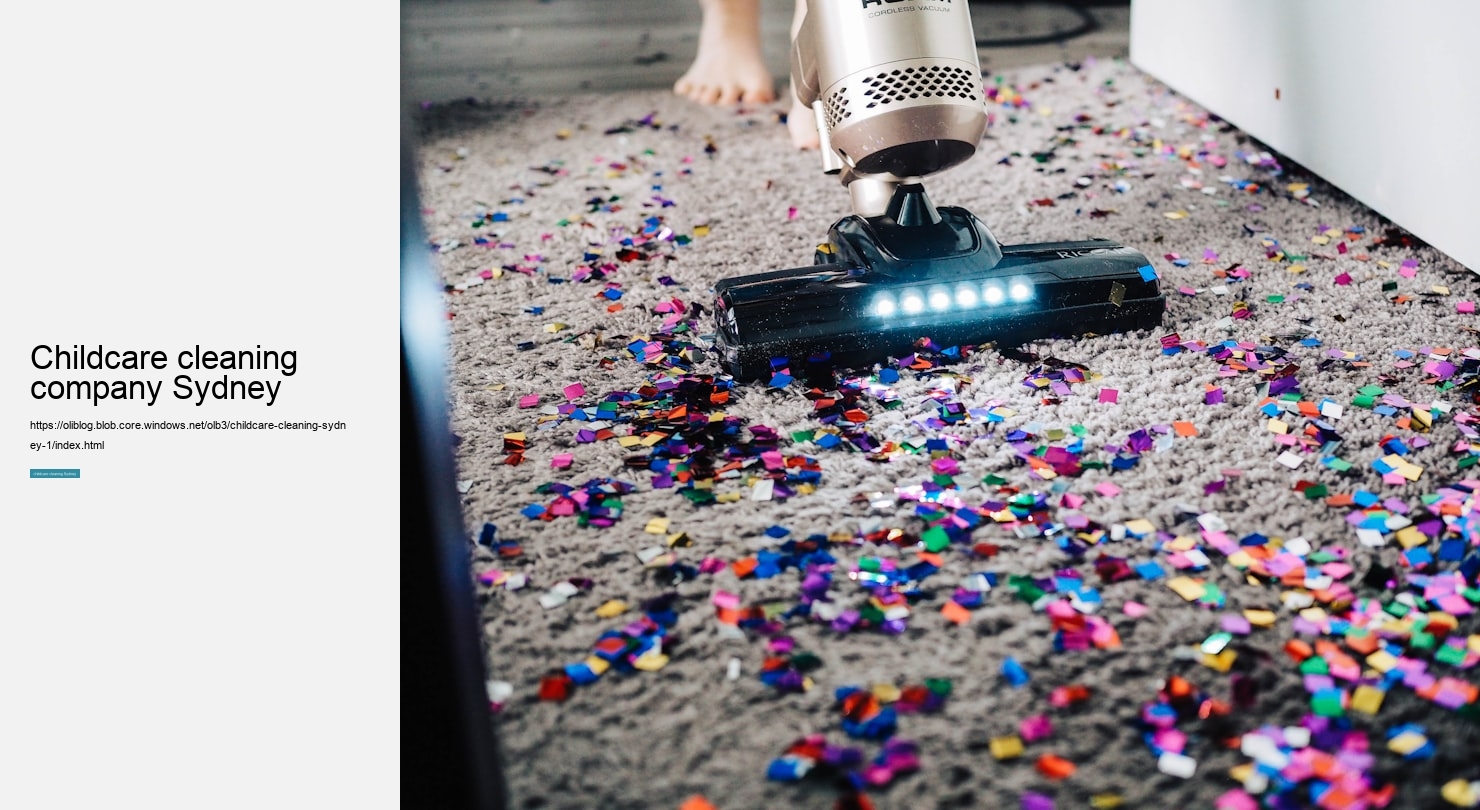 childcare cleaning company Sydney