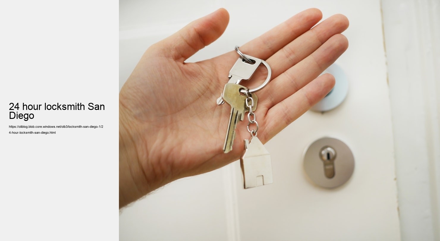 24 hour locksmith San Diego