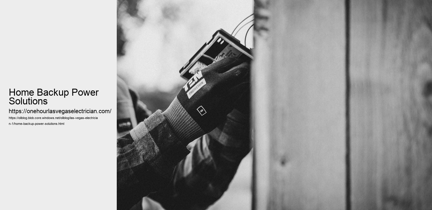 Home Backup Power Solutions