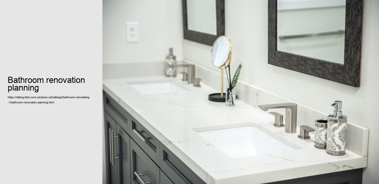 bathroom renovation planning
