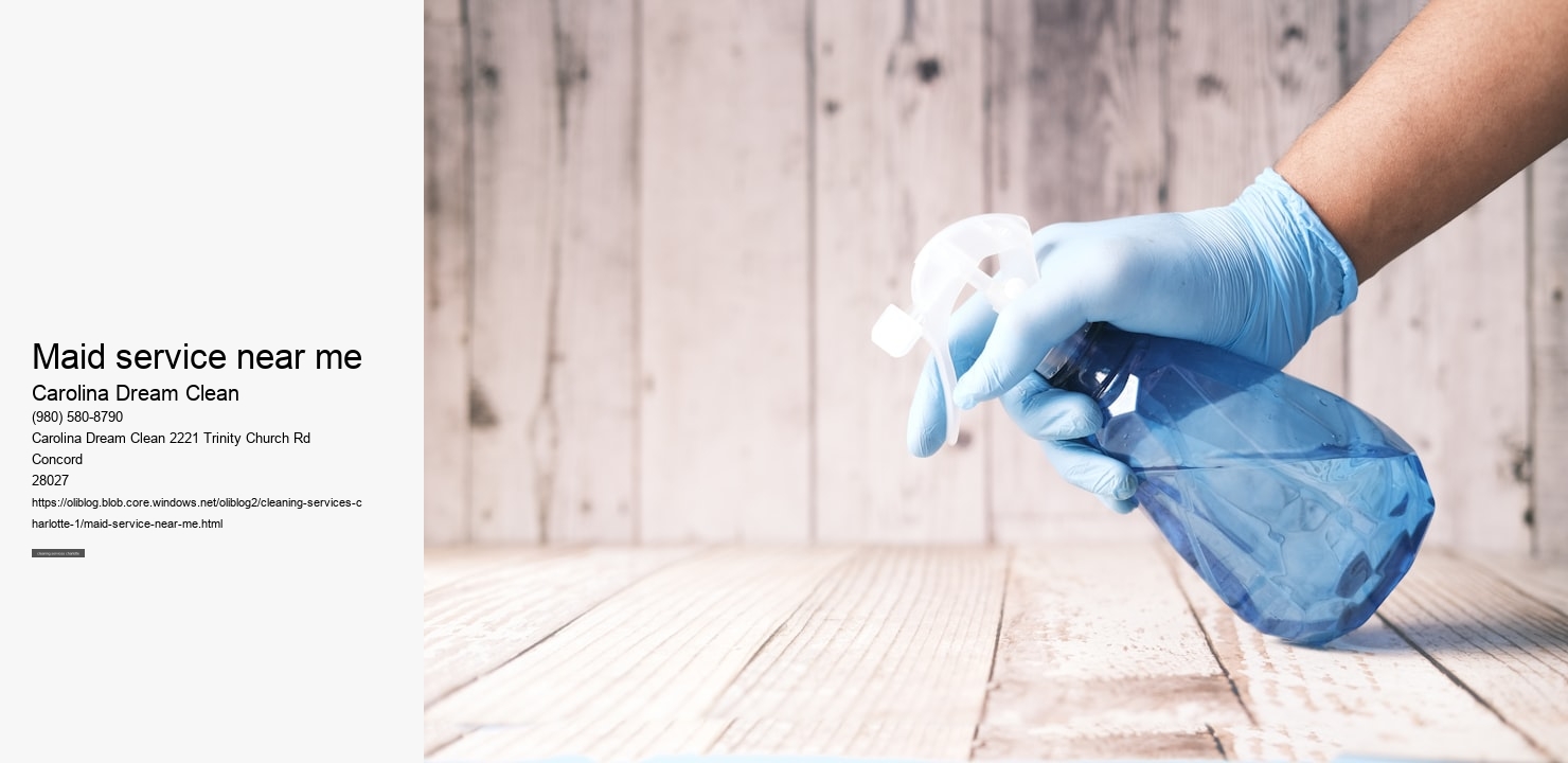 Maid service near me