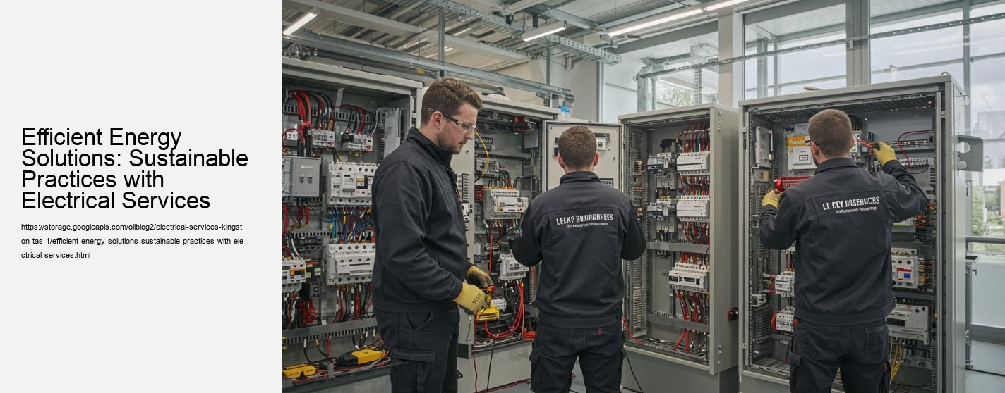 Efficient Energy Solutions: Sustainable Practices with Electrical Services