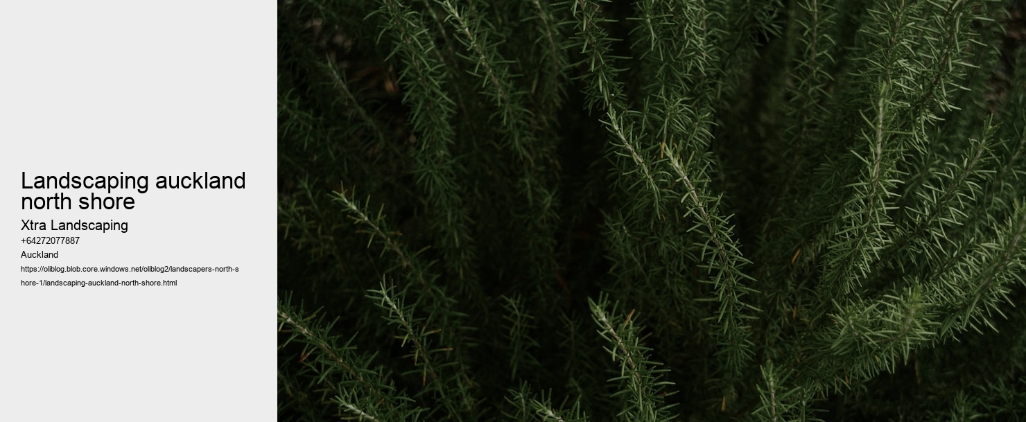 landscaping auckland north shore
