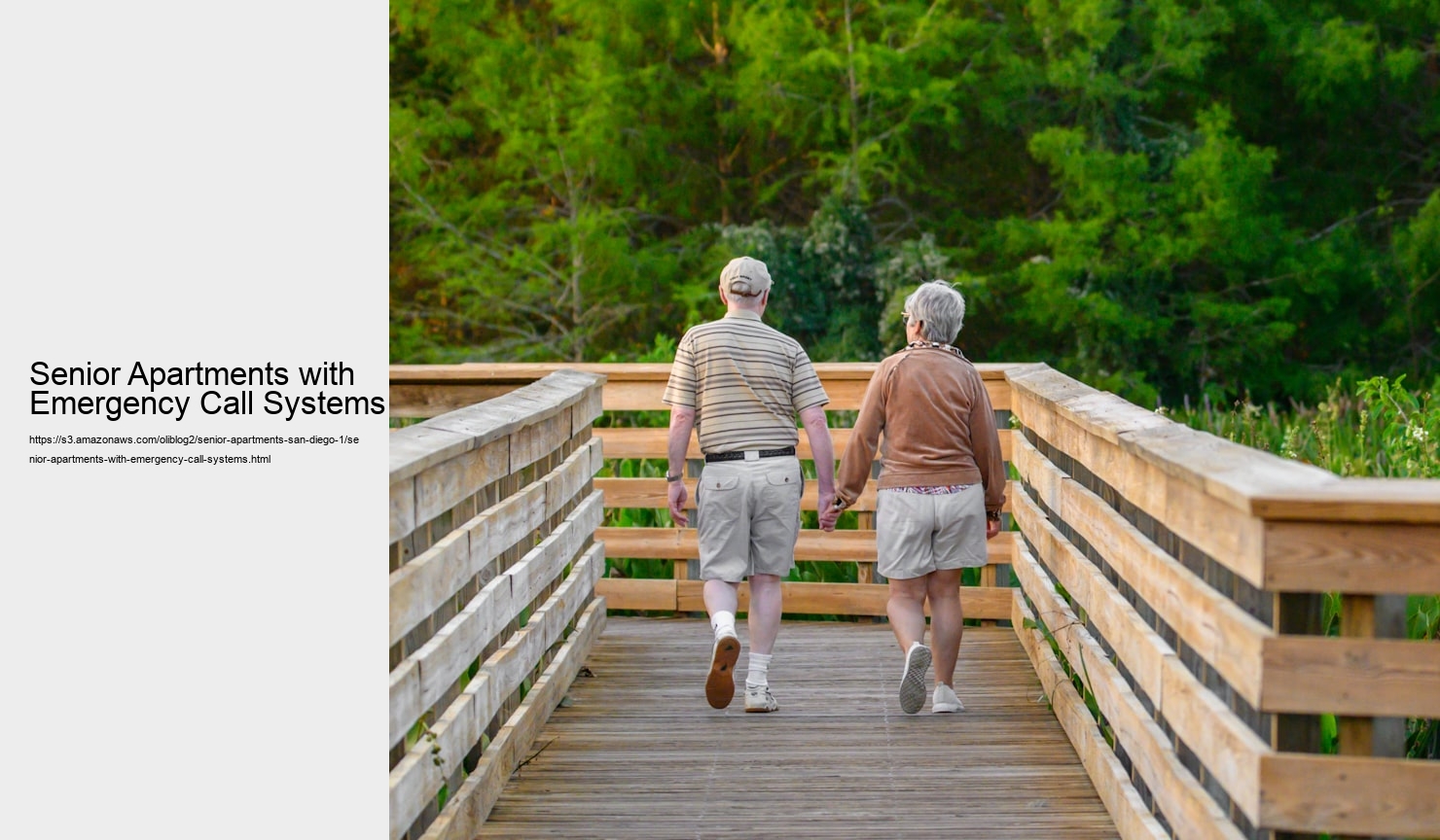 Senior Apartments with Emergency Call Systems